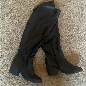 Knee high boots